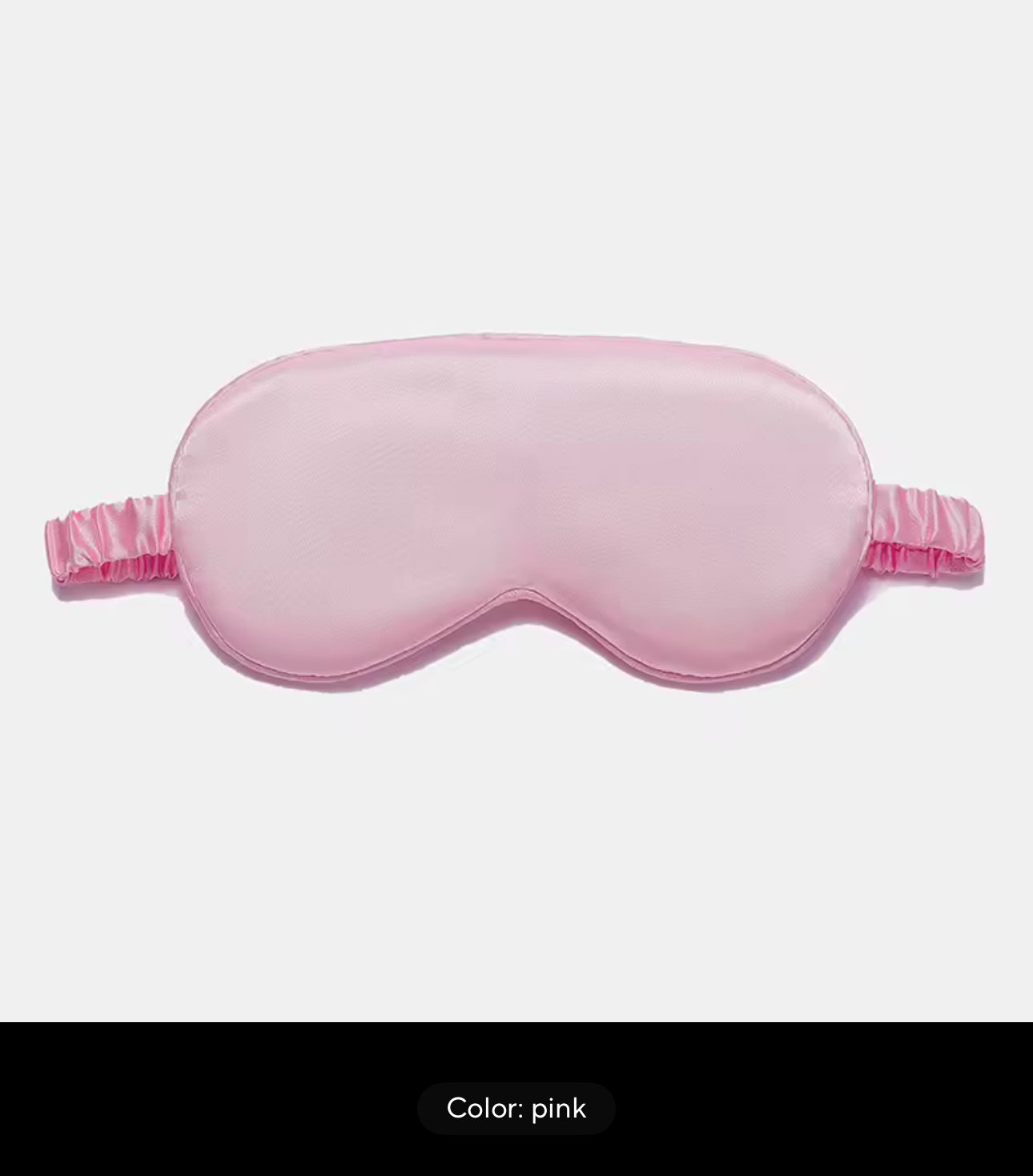 Soft silk sleeping eye mask