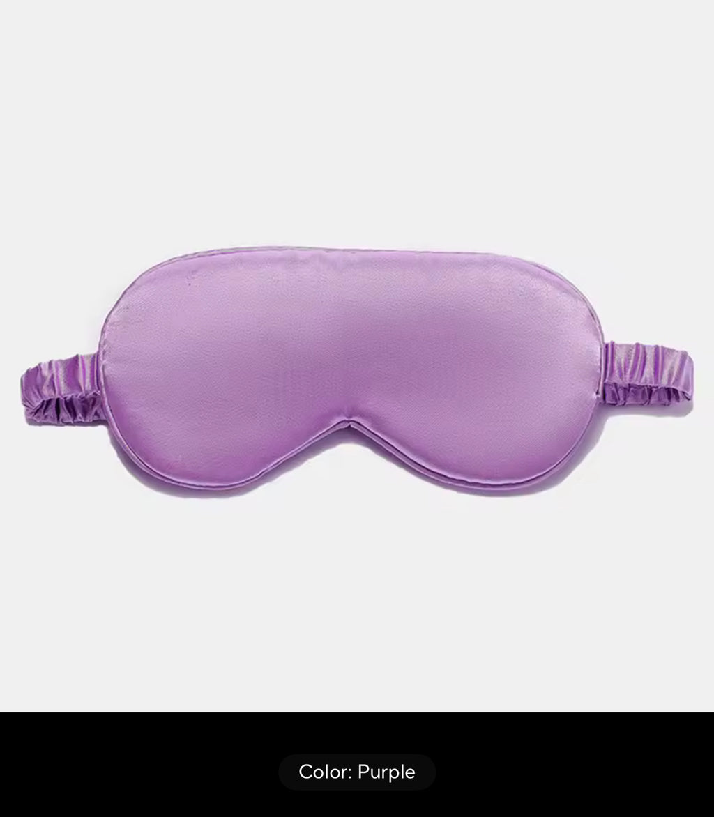 Soft silk sleeping eye mask