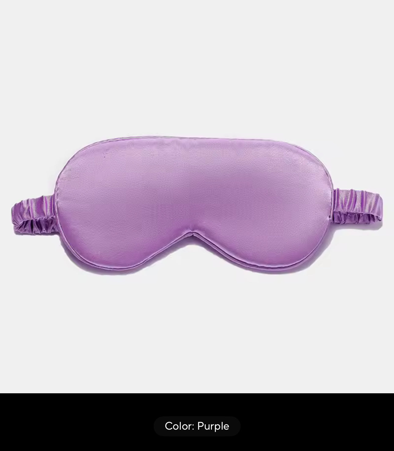Soft silk sleeping eye mask