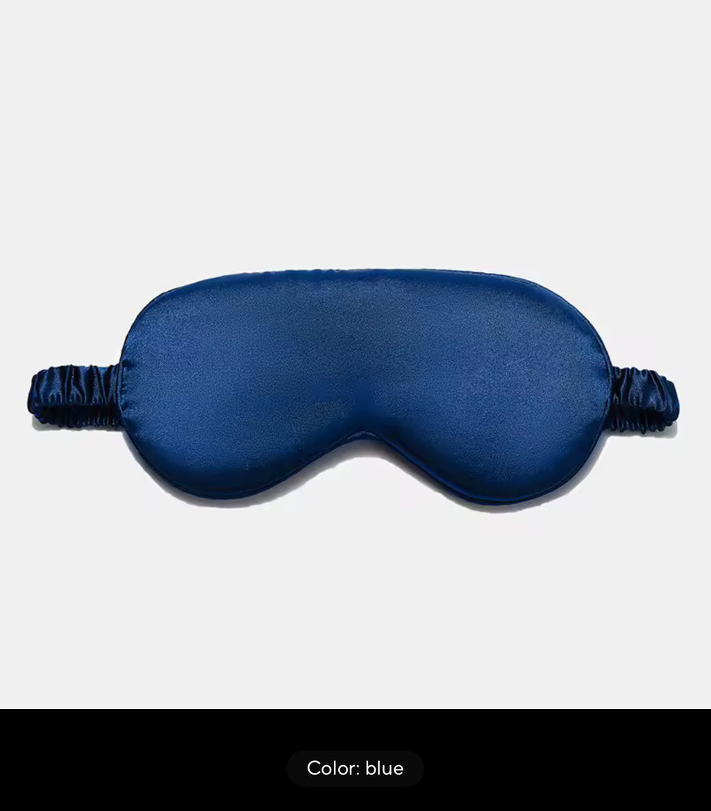 Soft silk sleeping eye mask
